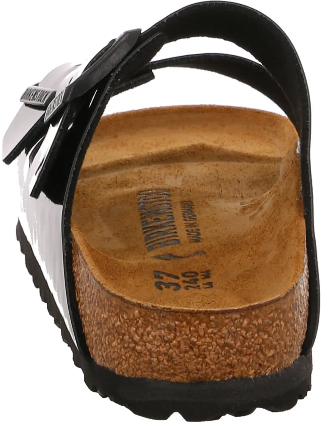 Birkenstock Arizona Slipper Smal Zwart Lak - 43 - afbeelding 3 van 6