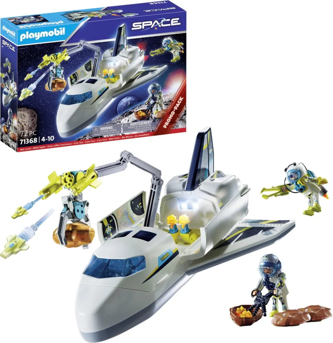 Playmobil Space Shuttle Missie 71368 - Multicolor - afbeelding 6 van 6