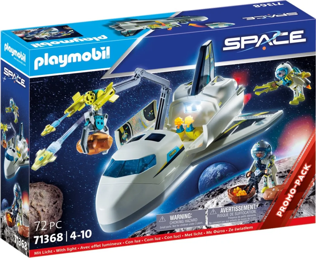 Playmobil Space Shuttle Missie 71368 - Multicolor