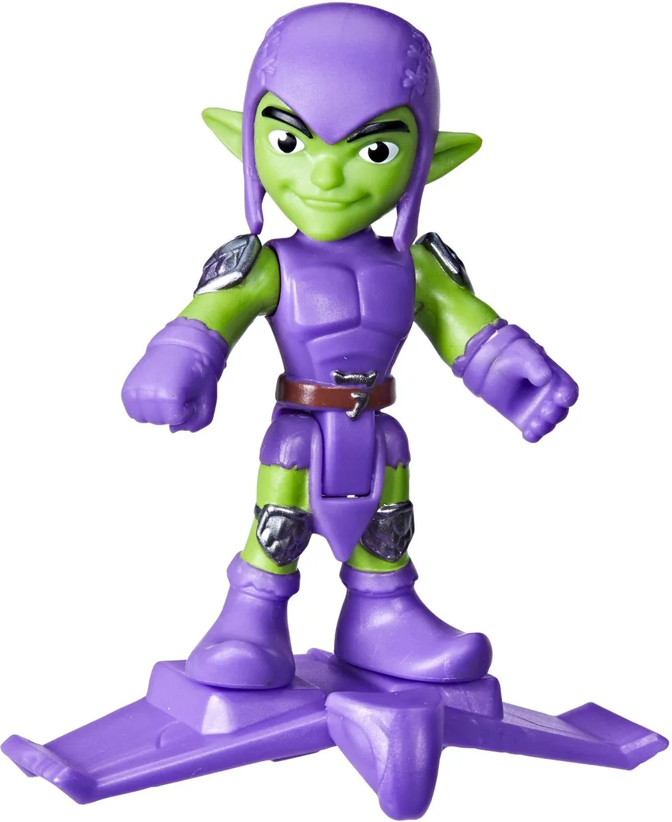 Marvel Spidey and His Amazing Friends Green Goblin Actiefiguur - Multi - afbeelding 3 van 3