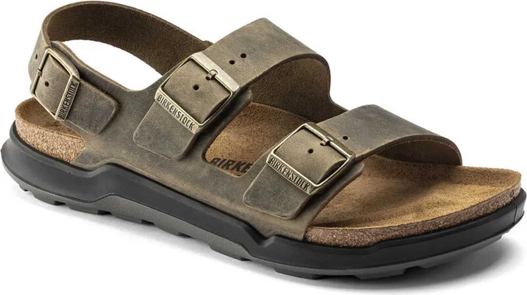 Birkenstock heren sandalen kaki maat 43