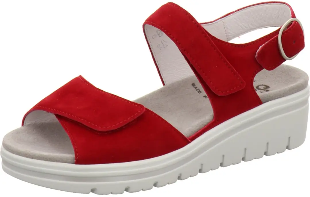 Semler dames sandalen rood maat 36