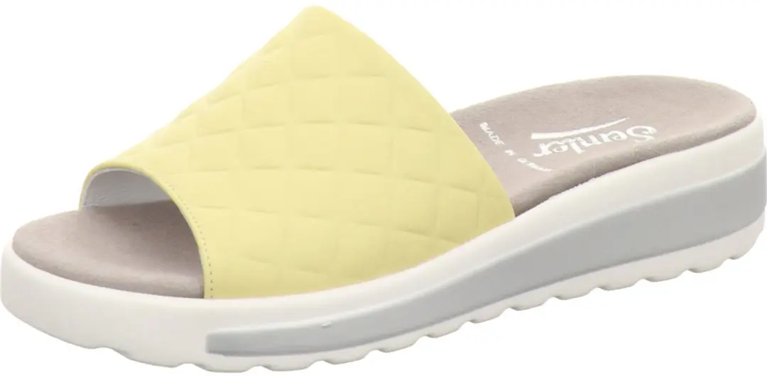 Semler dames slippers geel maat 38.5