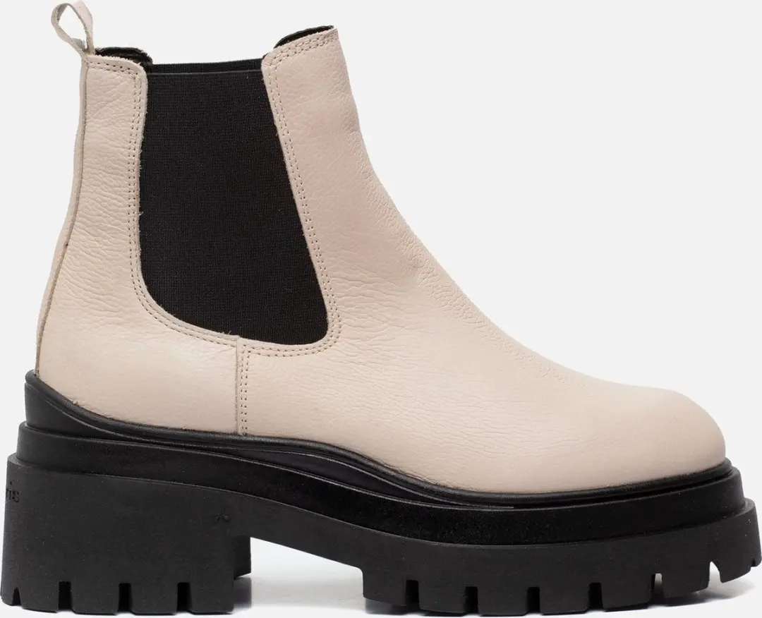 Tamaris Chelsea boots beige Leer