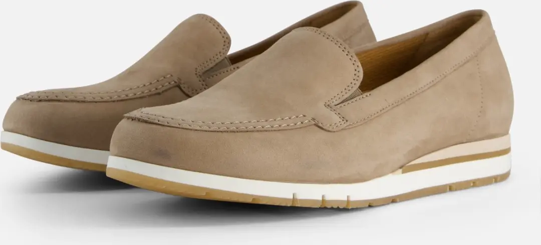 Gabor Instappers beige Nubuck
