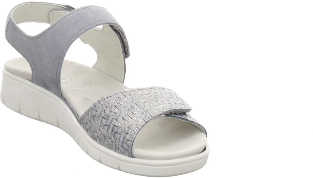 Semler dames sandalen blauw maat 38.5