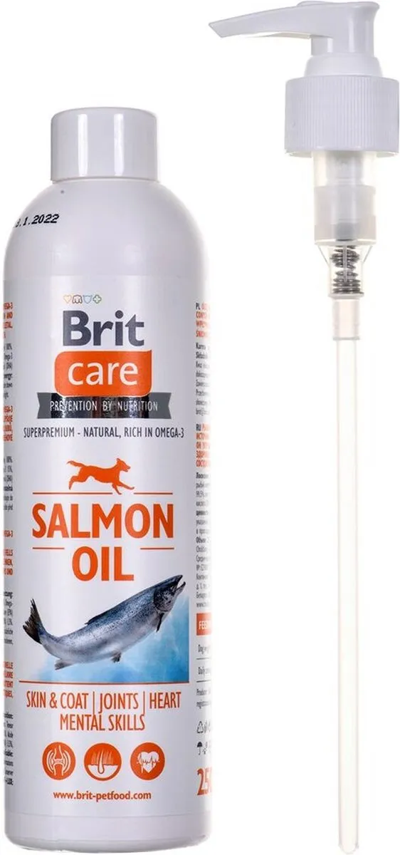 Brit Care Salmon Oil Natvoer 0.25l