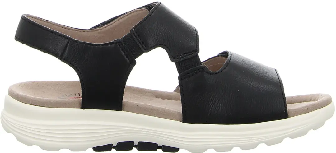 Gabor Rollingsoft Dames Sandalen - Zwart - 39 - afbeelding 2 van 6