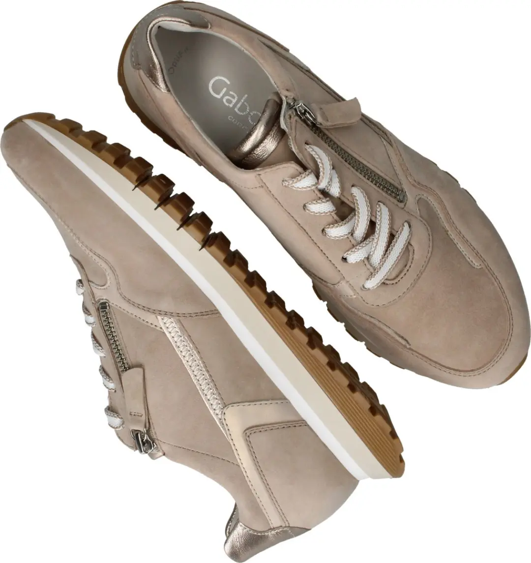 Gabor 378 Sneakers - Suède Dames - Beige - afbeelding 6 van 6
