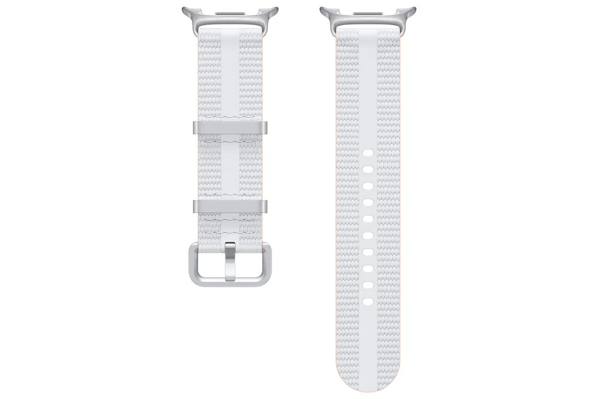 Samsung Galaxy Watch 8 - Smartwatchbandje - Athleisure (M/L) - Wit