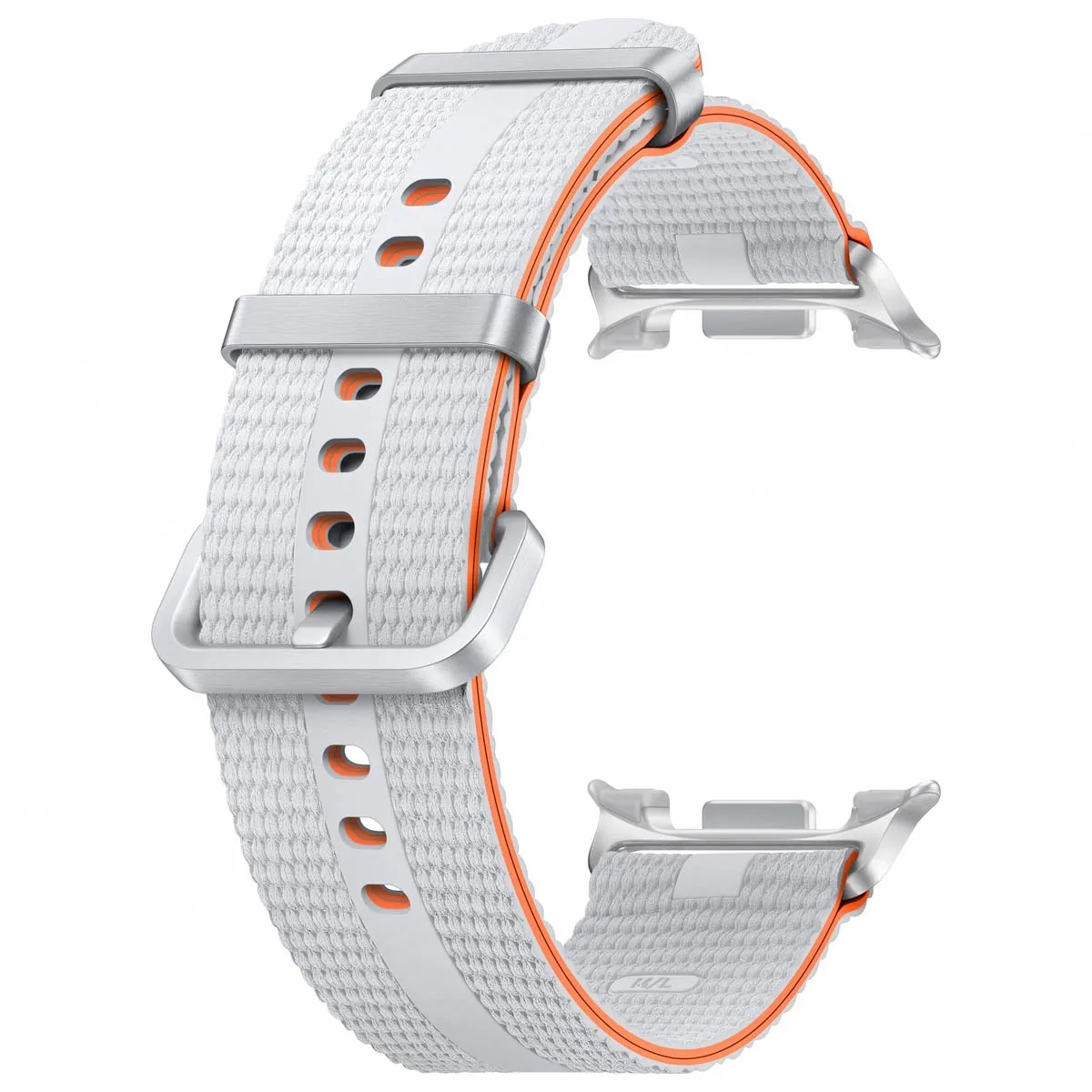 Samsung Galaxy Watch 8 - Smartwatchbandje - Athleisure (M/L) - Wit