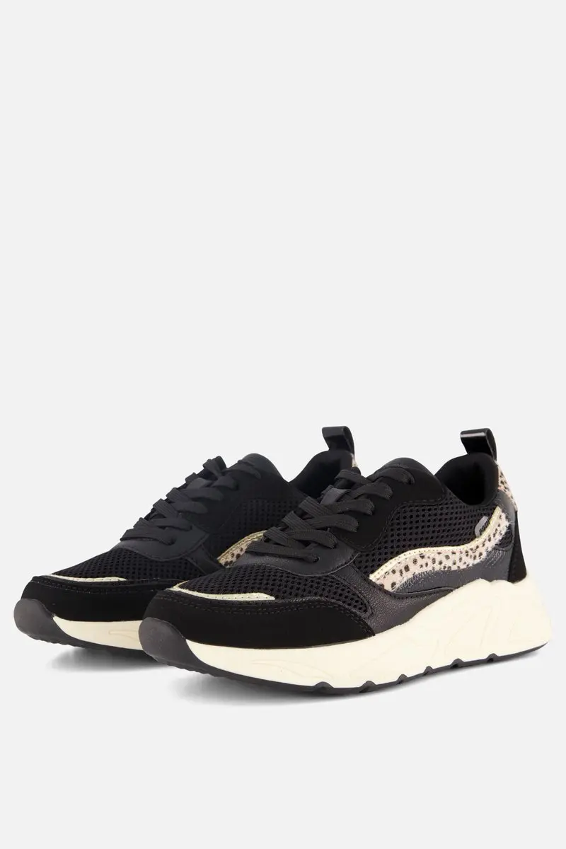 POSH by Poelman Sneakers zwart Synthetisch