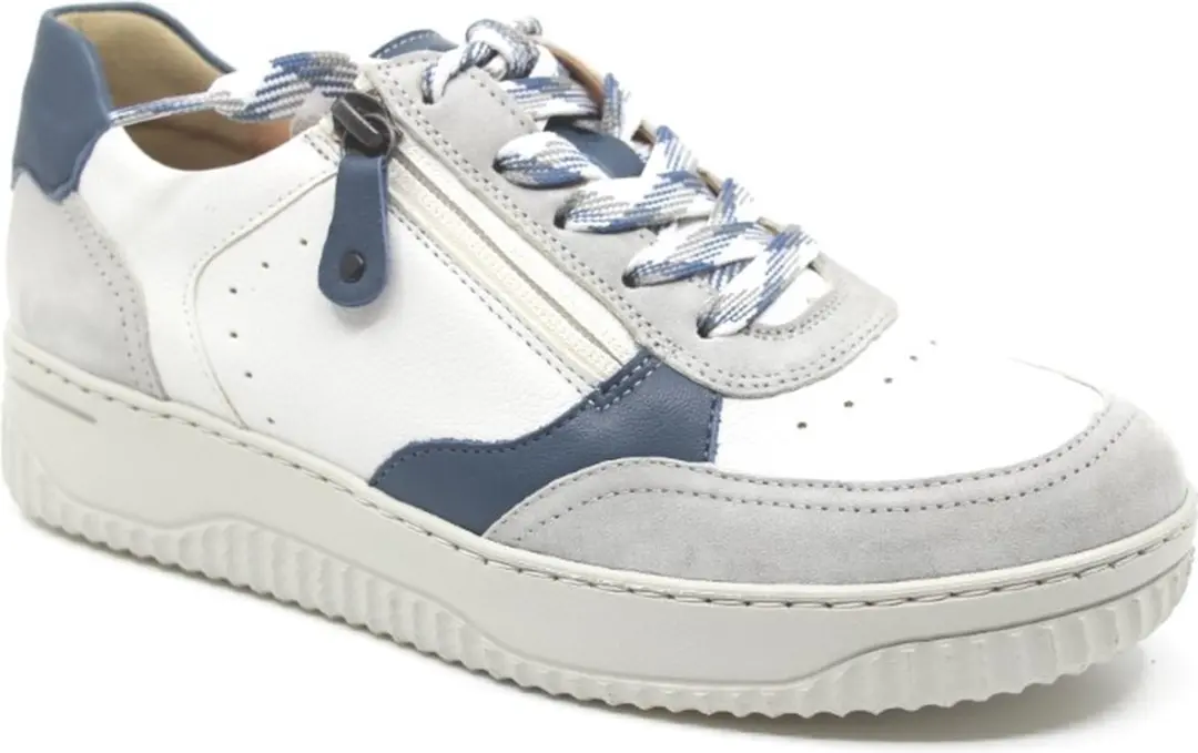 Hartjes, 162.1952/31 19.02, Wit combi kleurige dames sneakers