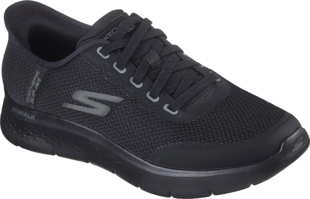 SKECHERS-art 216332 BBK- instap-slipin-heren-ZWART