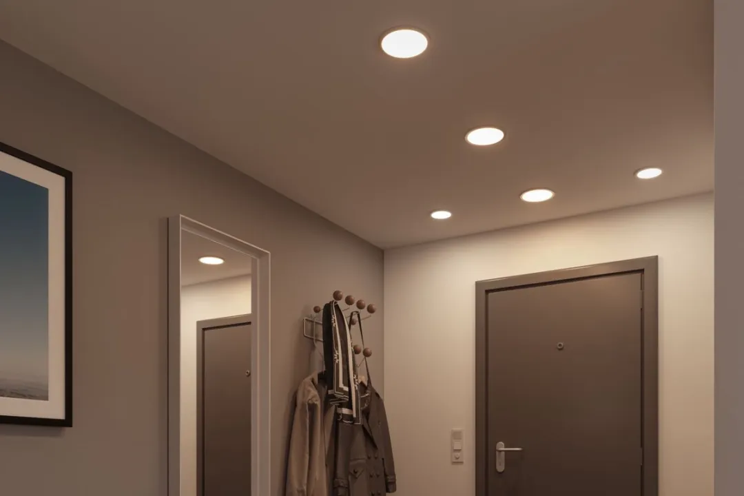 Paulmann VariFit LED-inbouwpaneel 13W 1200lm 4000K - Ø175mm Chroom mat - afbeelding 6 van 6