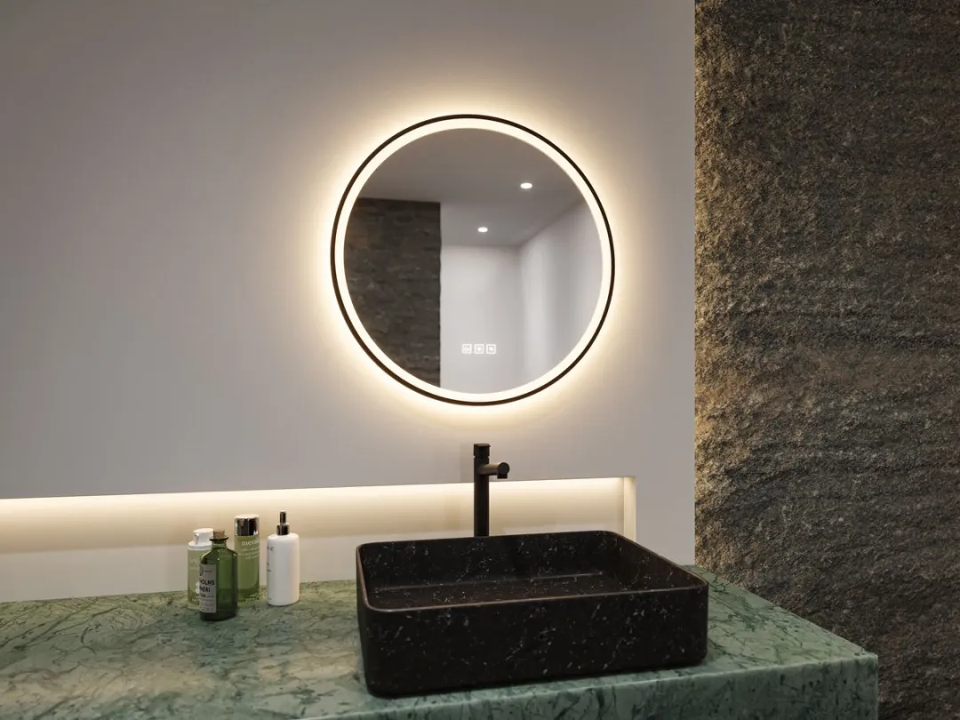 Paulmann Mirra LED-Spiegel 750lm 59cm - Zwart - afbeelding 6 van 6