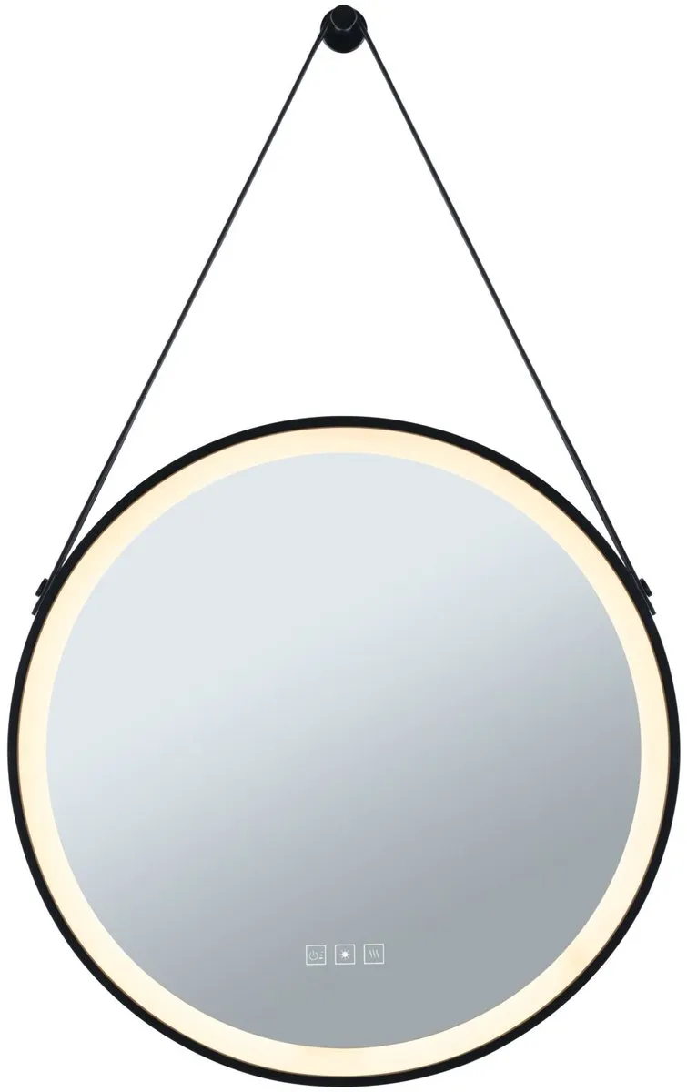 Paulmann Mirra LED-Spiegel 750lm 59cm - Zwart