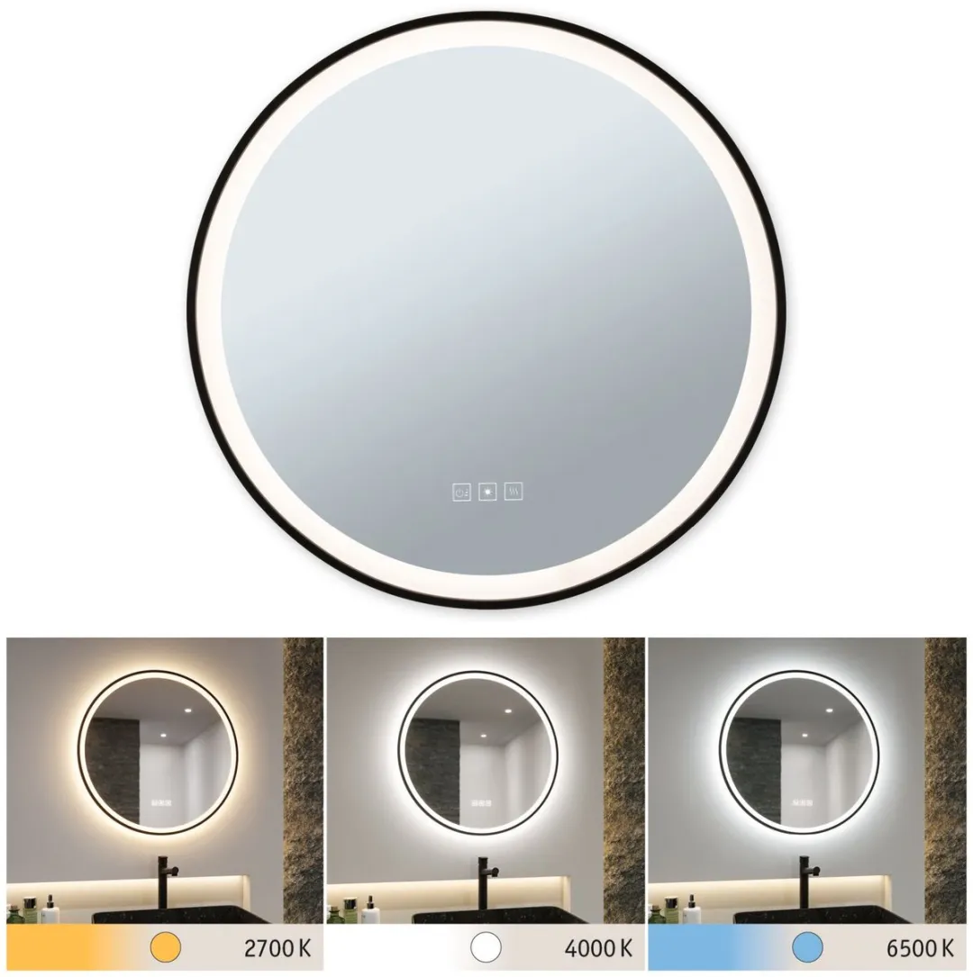 Paulmann Mirra LED-Spiegel 750lm 59cm - Zwart