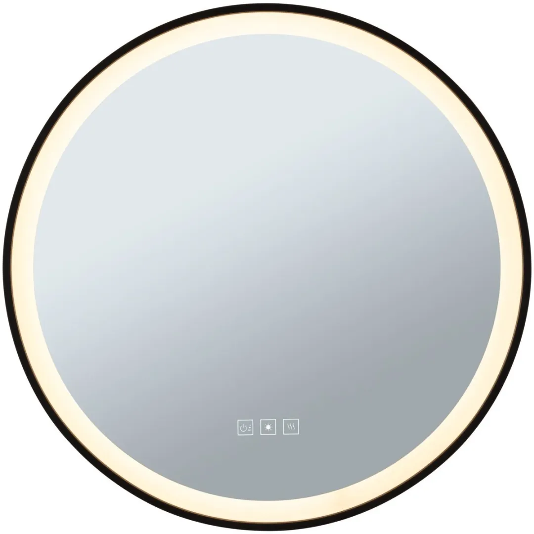 Paulmann Mirra LED-Spiegel 750lm 59cm - Zwart