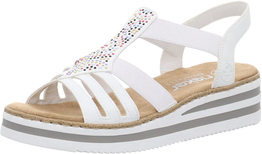 Rieker dames sandalen wit maat 42