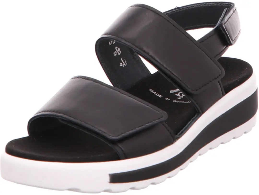 Semler dames sandalen zwart maat 37.5