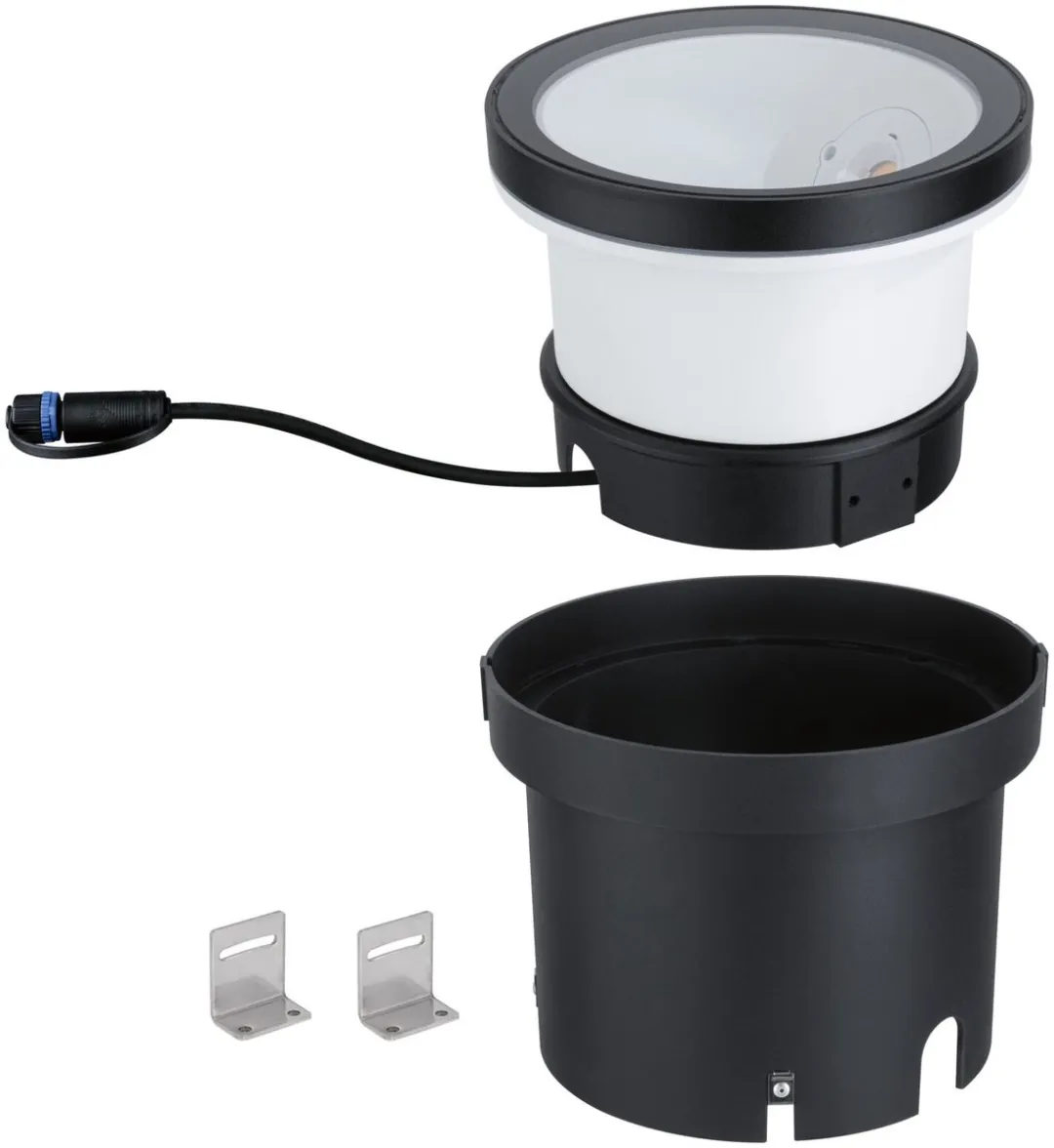 Paulmann Plug & Shine LED Wallwasher Ocos 6,1W Antraciet