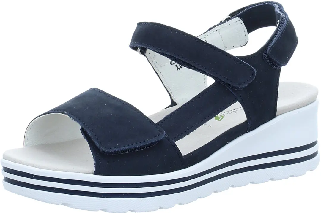 Waldläufer dames sandalen blauw maat 37.5
