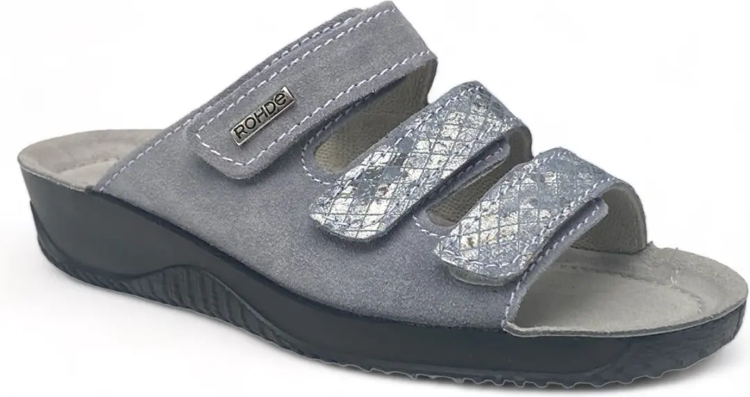 ROHDE 1932.86 Slipper grijs maat 41