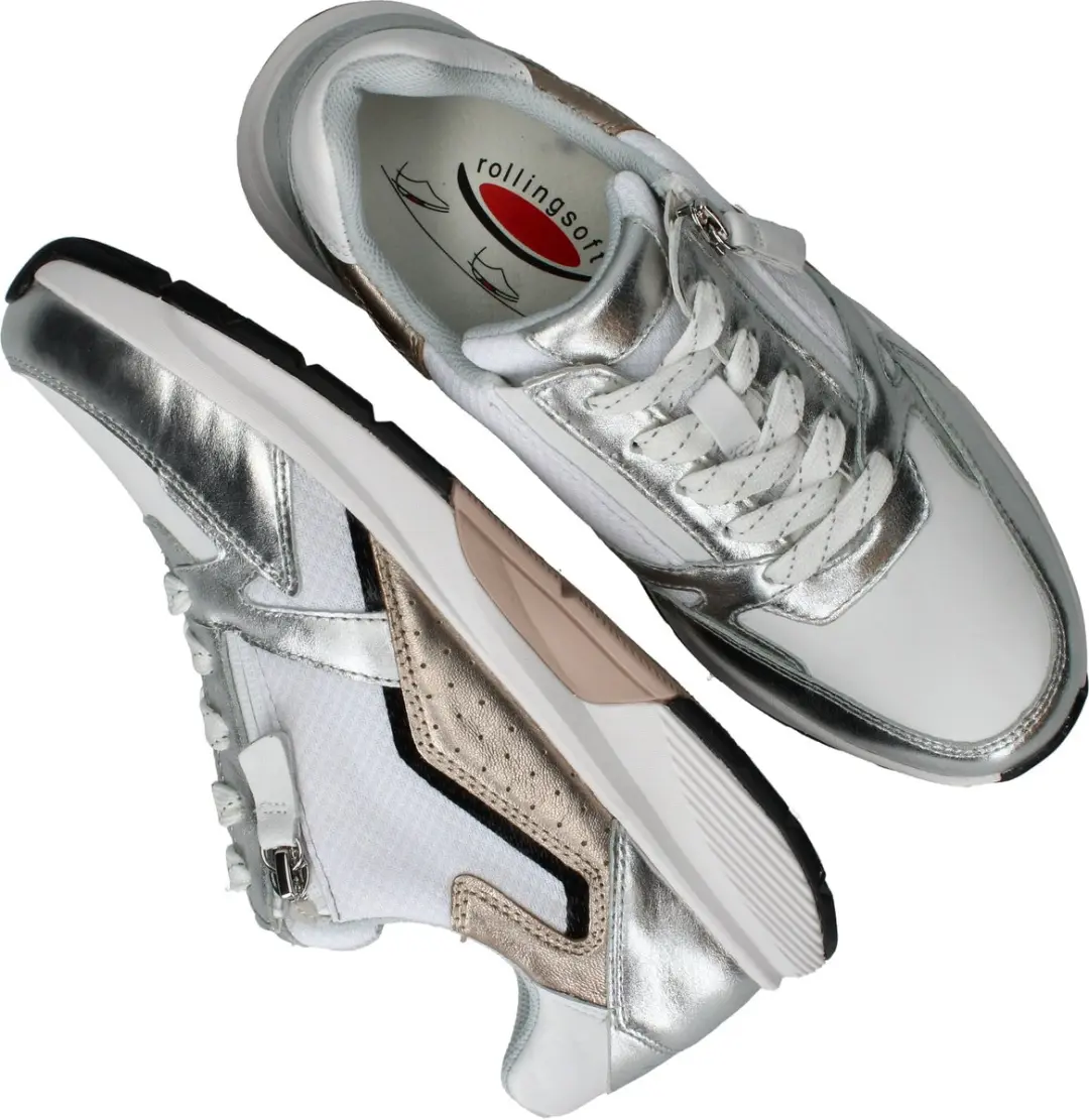 Gabor Rollingsoft Dames Sneakers - Wit - afbeelding 6 van 6