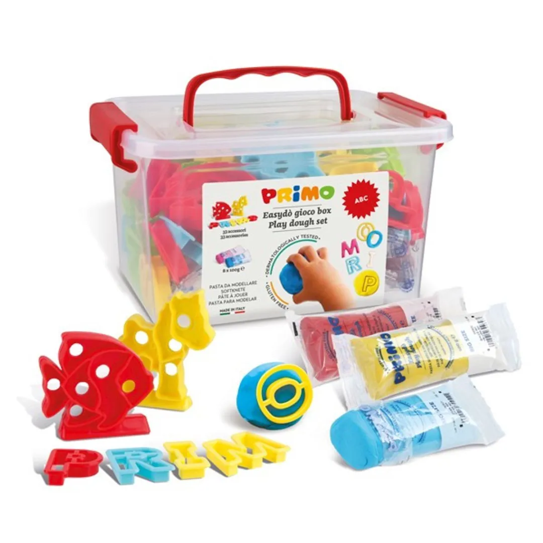 Casio Primo EASYDÒ Alfabet Speelset - 100g - Multicolor