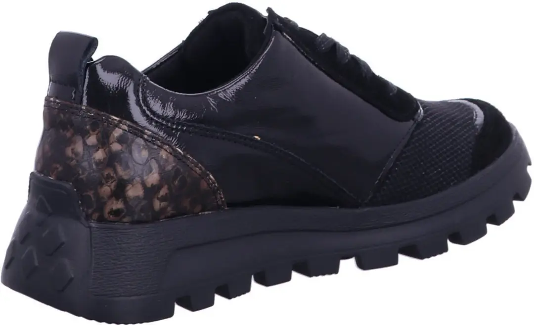 Waldläufer Dames Sneakers - Zwart - 38.5 - afbeelding 4 van 6