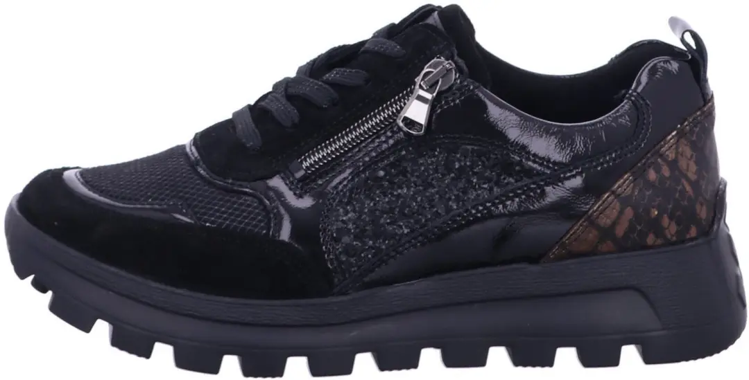 Waldläufer Dames Sneakers - Zwart - 38.5 - afbeelding 5 van 6