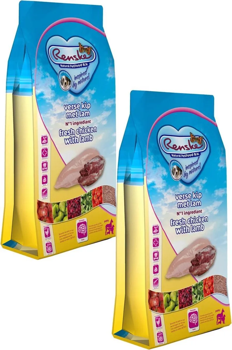 Renske Puppy Hondenvoer - 2x12kg
