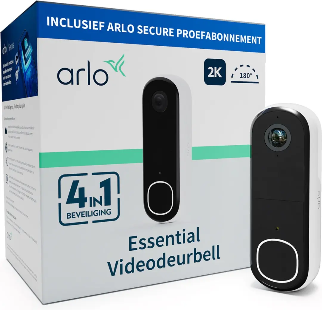 Arlo Essential 2 AVD4001-100EUS Video Deurbel