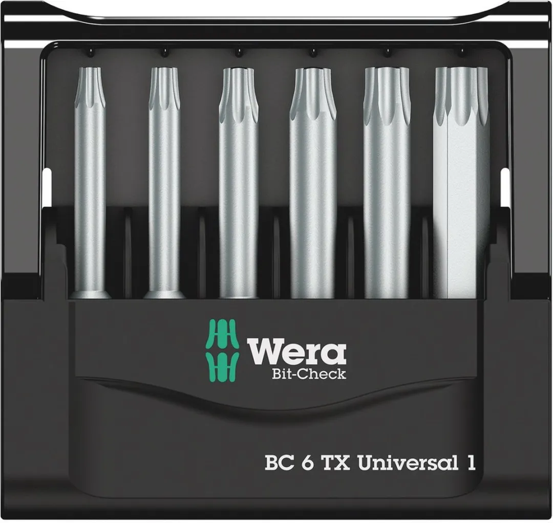 Wera 05056472001 Bit-Check TX 6-delig