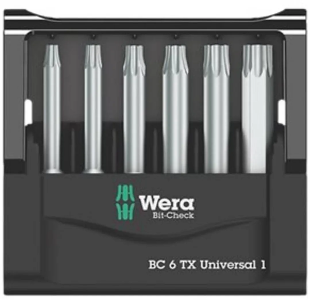 Wera 05056472001 Bit-Check TX 6-delig