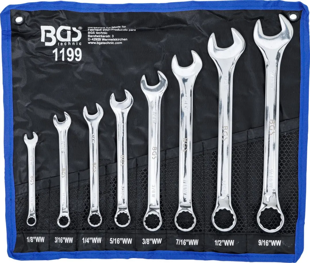 BGS Steekringsleutelset inches 1/8