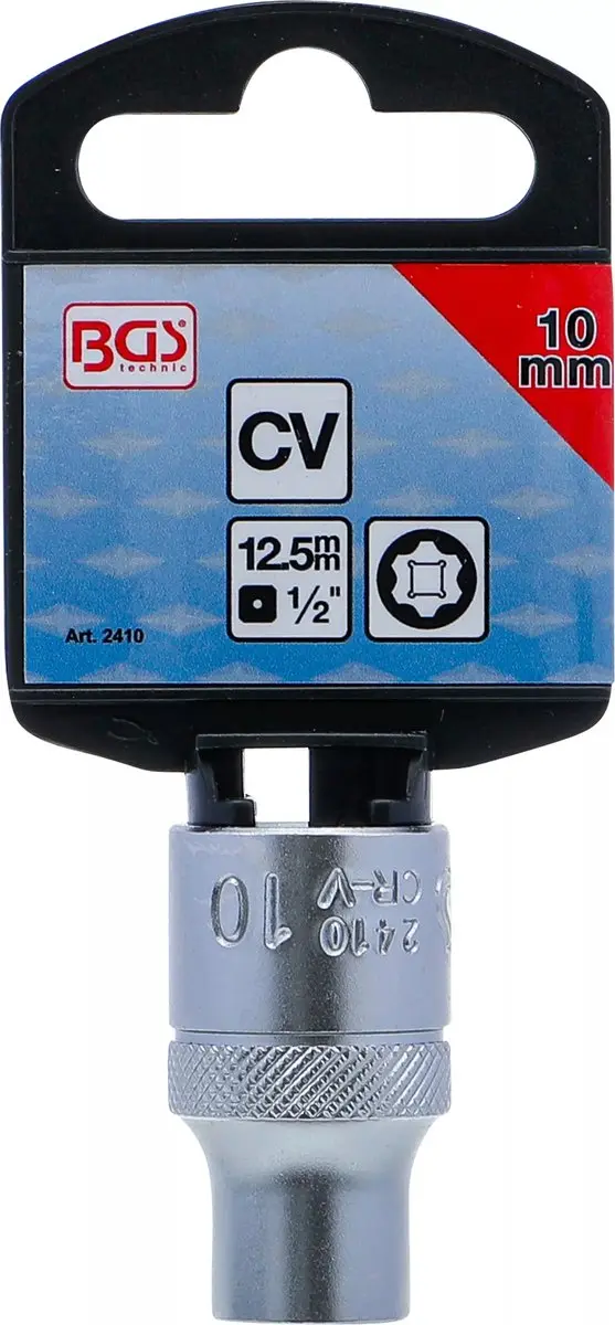 BGS technic Dopsleuteldop Super Lock 1/2 10 mm - afbeelding 2 van 6