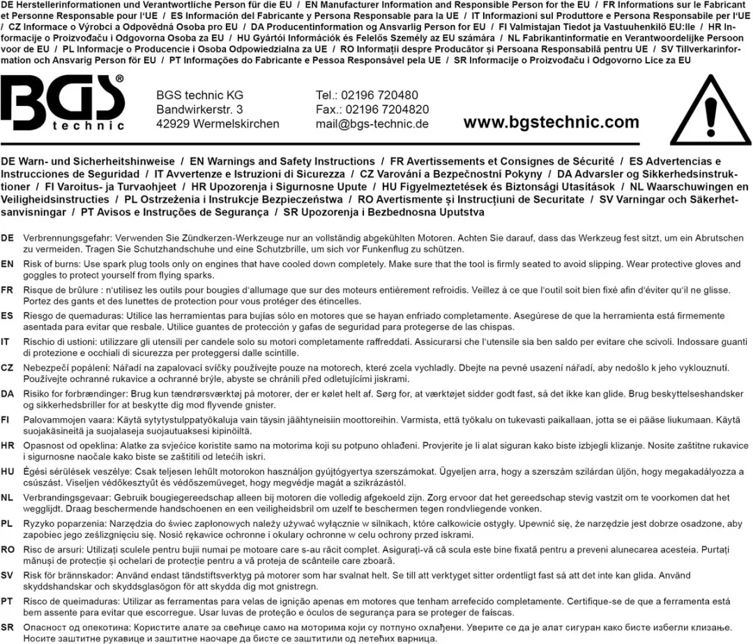 BGS technic Bougiedop met magneet 16 mm - 1/2 inch - afbeelding 2 van 5