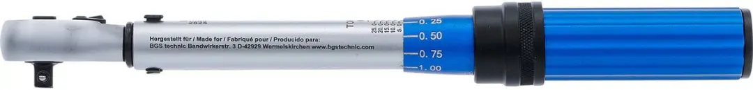 BGS technic 2825 Momentsleutel 1/4 inch - 5-25 Nm - afbeelding 3 van 6