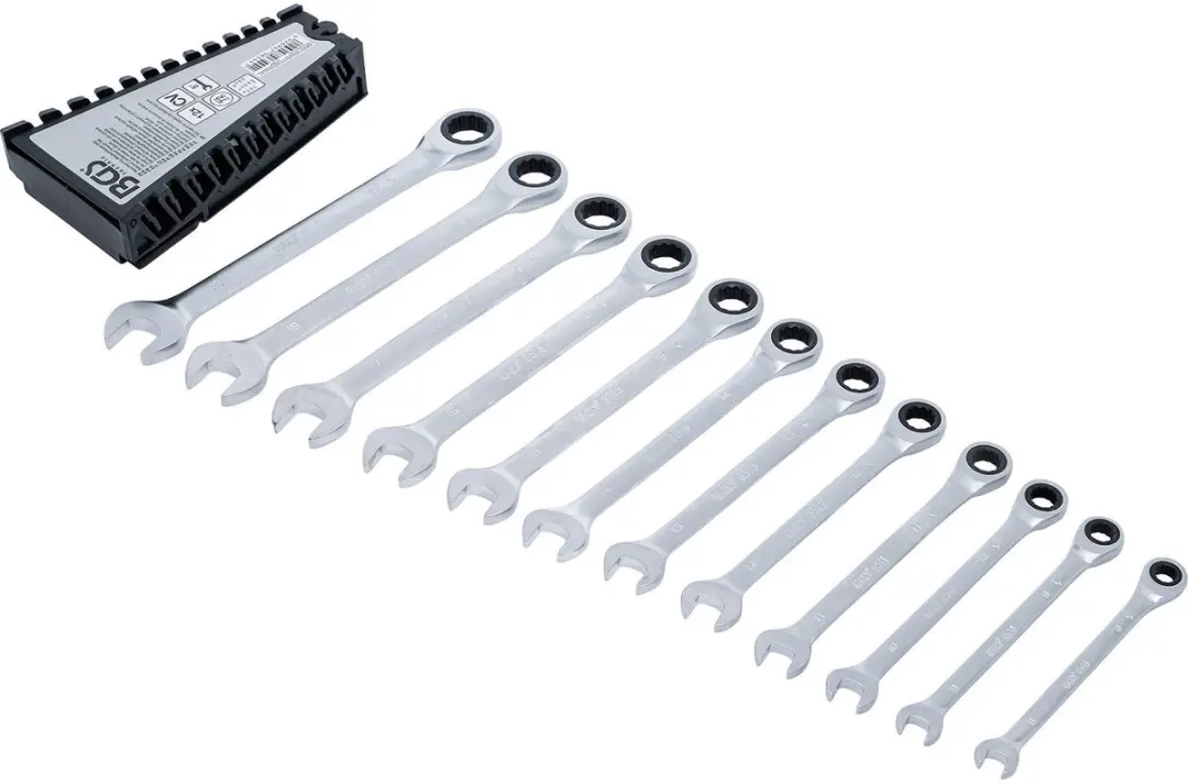 BGS Ratelring-steeksleutelset 8-19mm 12-delig