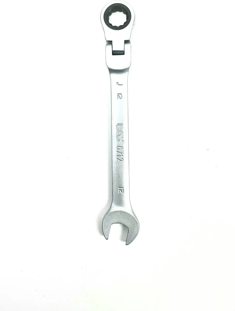 BGS technic 6712 Ratel knie ringsteeksleutel 12 mm