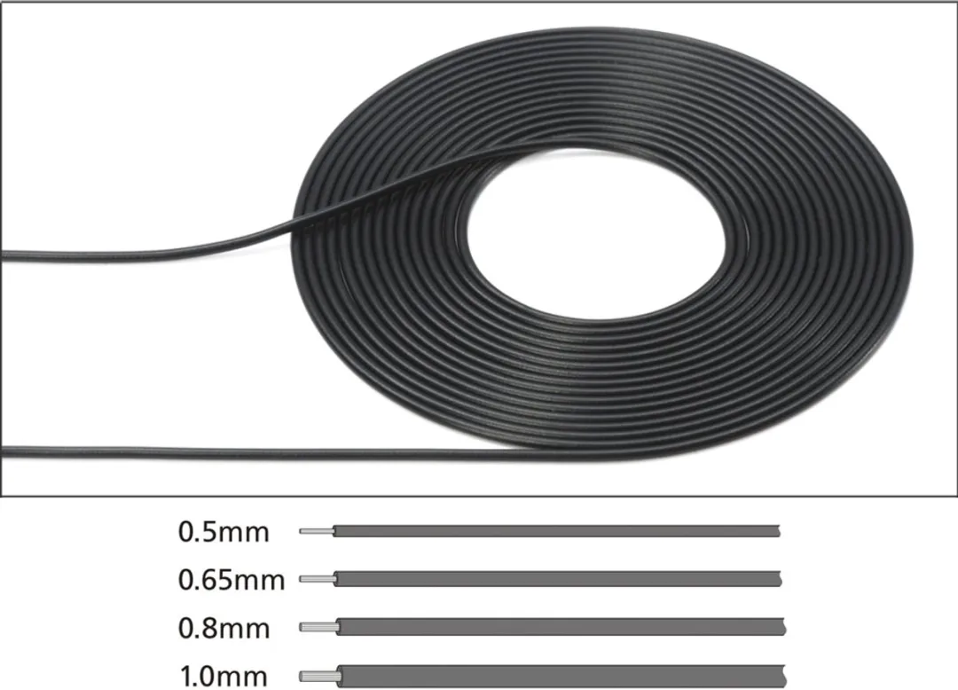 Tamiya Modelbouwdecoratie 12676 Kabel - 0,65mm - 2m - Multi