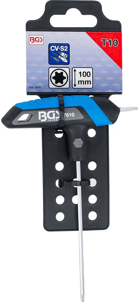 BGS 7610 Schroevendraaier met T-greep - Torx T10 - afbeelding 5 van 5