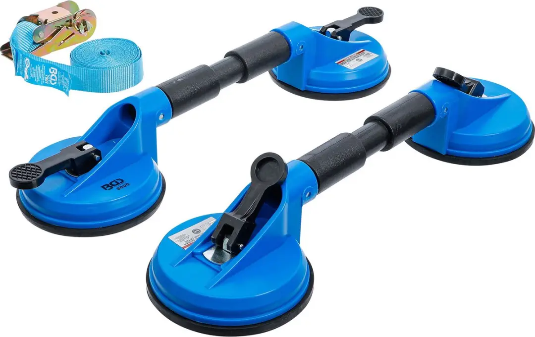 BGS Ruitendragerset 3 delig - 60 kg - Blauw - afbeelding 4 van 6