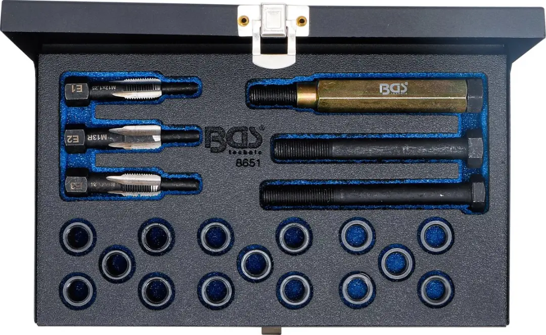 BGS technic Reparatieset gloeibougie schroefdraad M12 x 1,25 mm - afbeelding 6 van 6