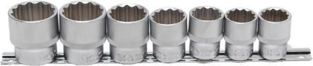 BGS technic Doppenset 1/2 twaalfkant 20-32mm 7-delig - afbeelding 5 van 6