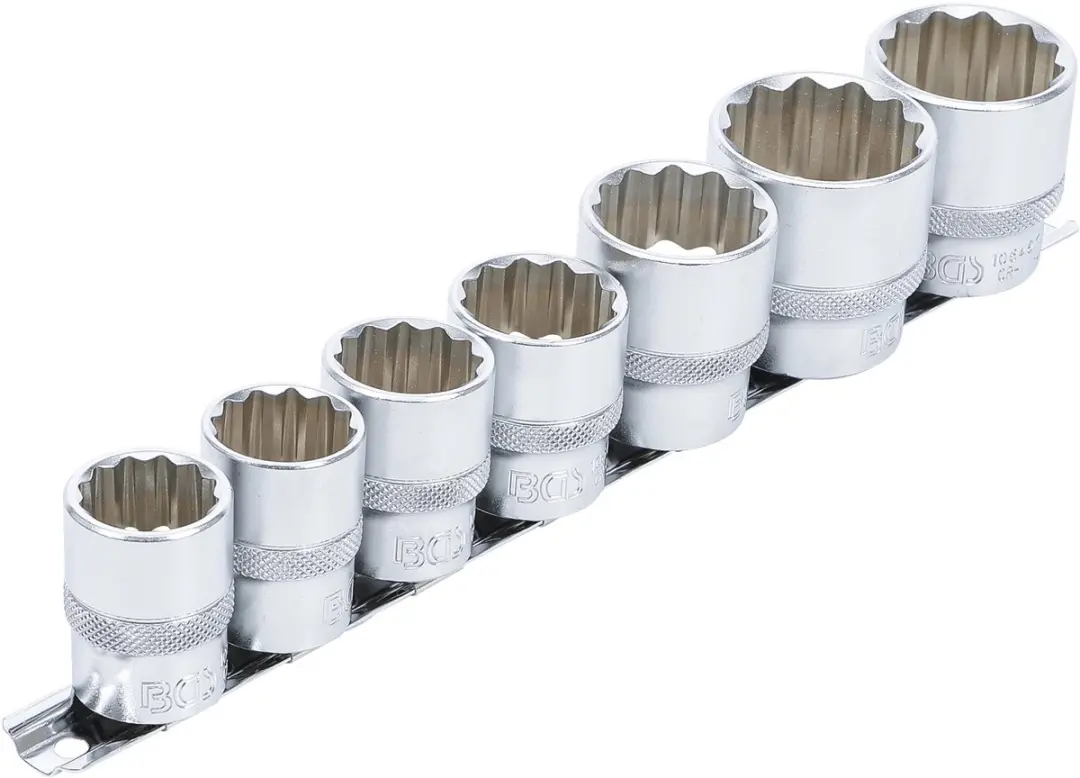 BGS technic Doppenset 1/2 twaalfkant 20-32mm 7-delig - afbeelding 4 van 6