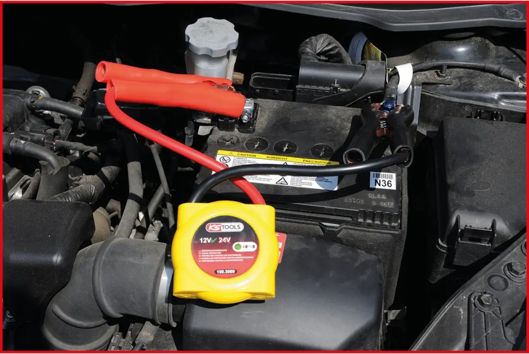 KS Tools 150.3080 Elektronische overspanningsbeveiliging 12V - afbeelding 2 van 5