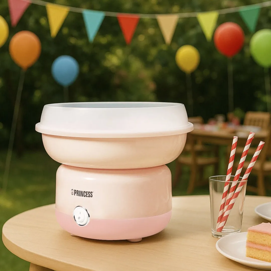 Princess 292990 Suikerspinmachine 500W - Roze - afbeelding 6 van 6